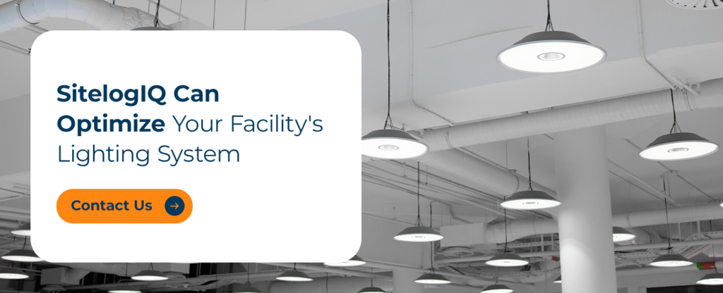 How SitelogIQ Can Optimize Your Facility's Lighting System