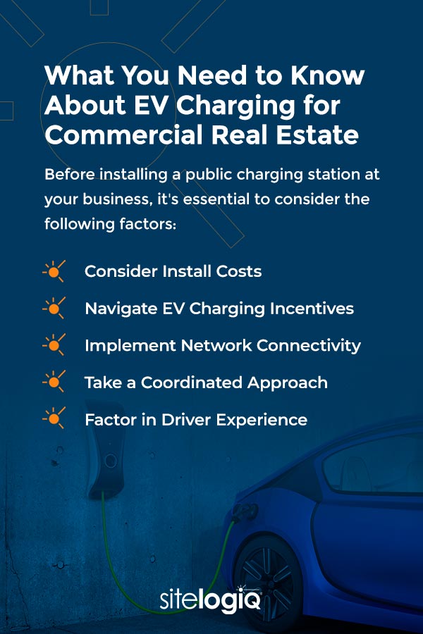 What You Need to Know About EV Charging for Commercial Real Estate